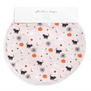 Halloween Cat and Ghost Placemats Set Of 4